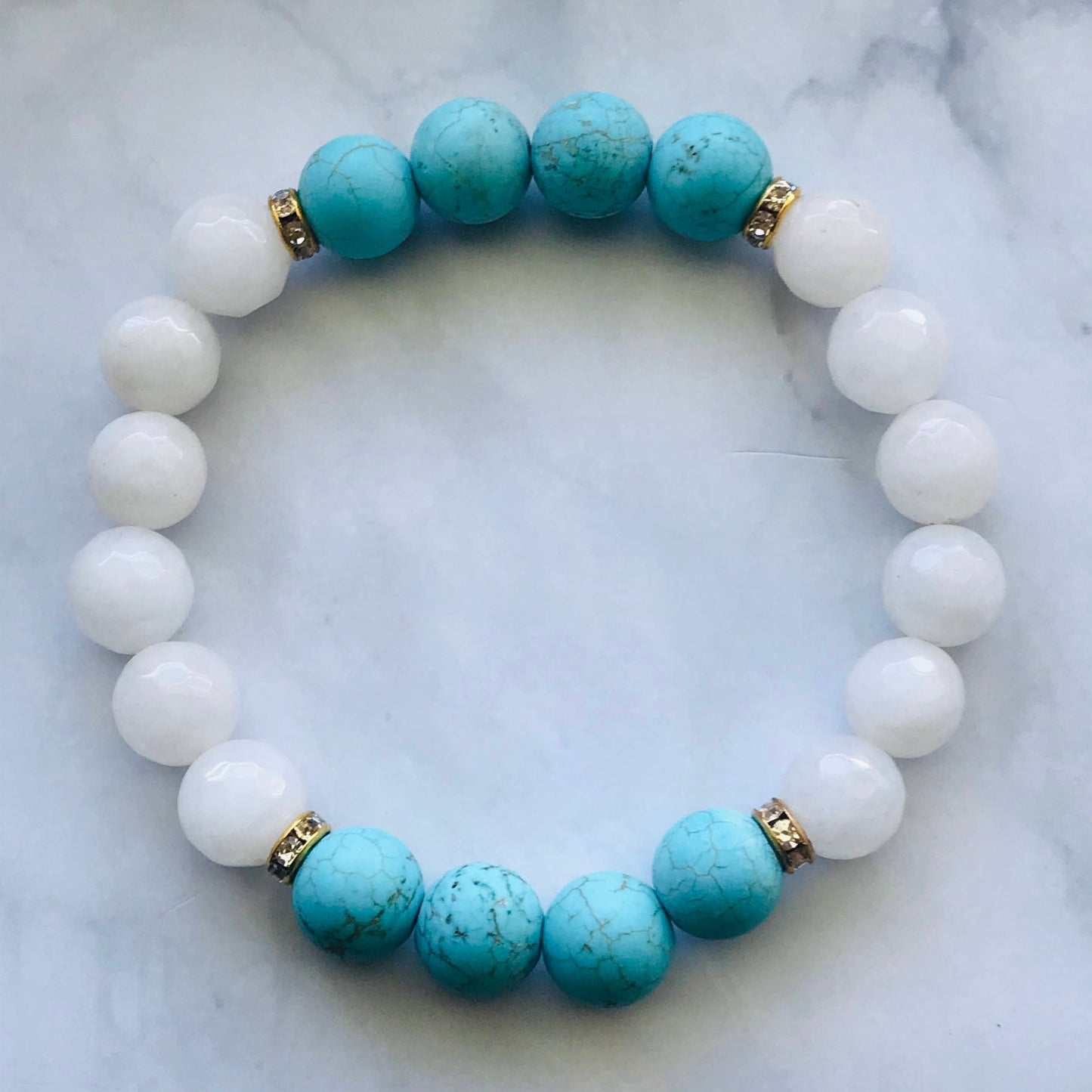 Turquoise and Moonstone