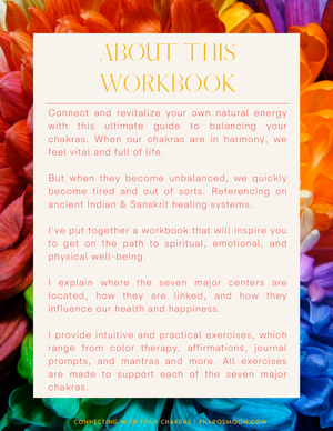 Pharosmoon: Connecting with Your Chakras Workbook
