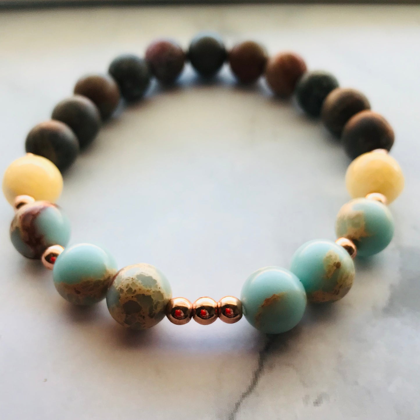 Handmade “Venus & Picasso” Energy Healing Gemstone Bracelet - PharosMoon