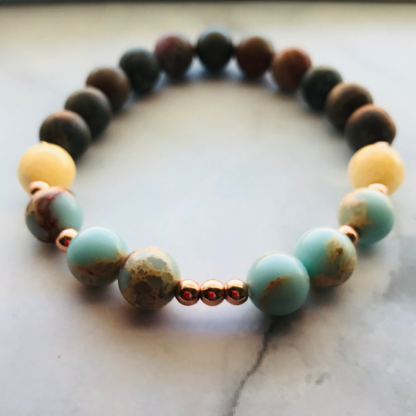 Handmade “Venus & Picasso” Energy Healing Gemstone Bracelet - PharosMoon